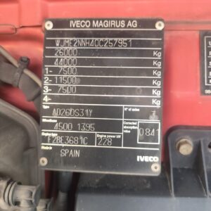 IVECO STRALIS CUBE 260S31 (COD.INT. PM1839)