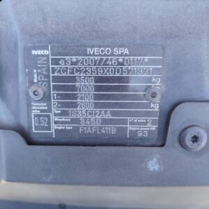 IVECO DAILY 35C13 (COD. INTERNO PM1771)