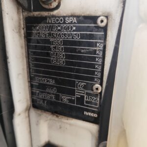 IVECO EUROCARGO ML120E25 (COD.INTERNO PM1924)