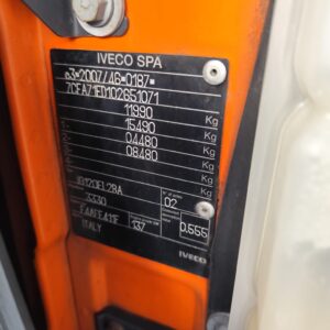 IVECO EUROCARGO 120-190L (COD.INTERNO PM1956)