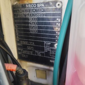 IVECO EUROCARGO 180-250 (COD.INT. PM1980)