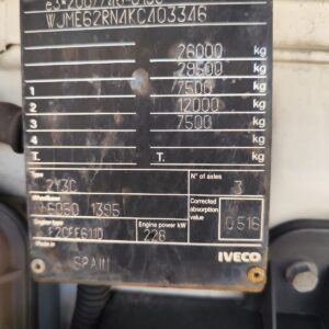 IVECO STRALIS AD 260S31 Y/P (COD.INT. PM1978)