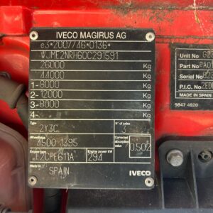 IVECO STRALIS 260S40 (COD.INT. CP1531)