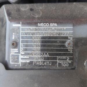 IVECO DAILY 35-140 (COD. INTERNO PM1981)
