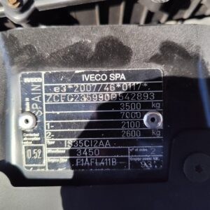 IVECO DAILY 35C13 (COD. INTERNO PM1670)