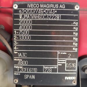 IVECO STRALIS 190S31 (COD.INT. PM2022)