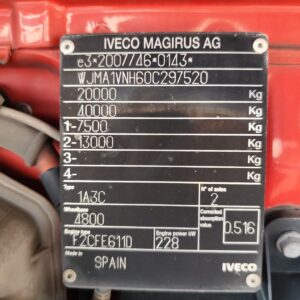 IVECO STRALIS 190S31 (COD.INT. PM2021)