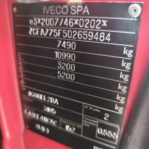 IVECO EUROCARGO 75-210 (COD. INTERNO PM1879)