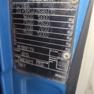 IVECO EUROCARGO CUBE 190EL28 (COD.INT. PM1915)