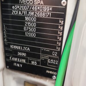 IVECO EUROCARGO 180-250 (COD.INT. PM1997)