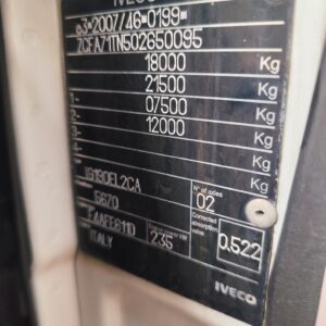 IVECO EUROCARGO 180-320 (COD.INT. PM1947)
