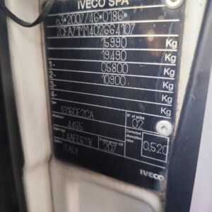 IVECO EUROCARGO 160-280 (COD.INT. PM1972)