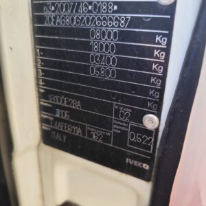 IVECO EUROCARGO 80-220 (COD. INTERNO PM1911)