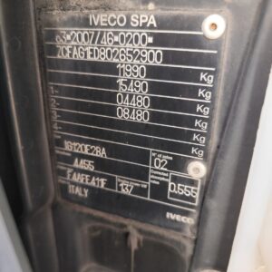 IVECO EUROCARGO 120-190L (COD.INTERNO PM2036)